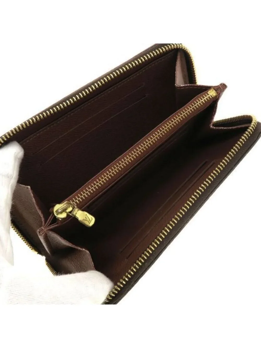 Louis Vuitton Monogram Zippy Compact Wallet Vintage